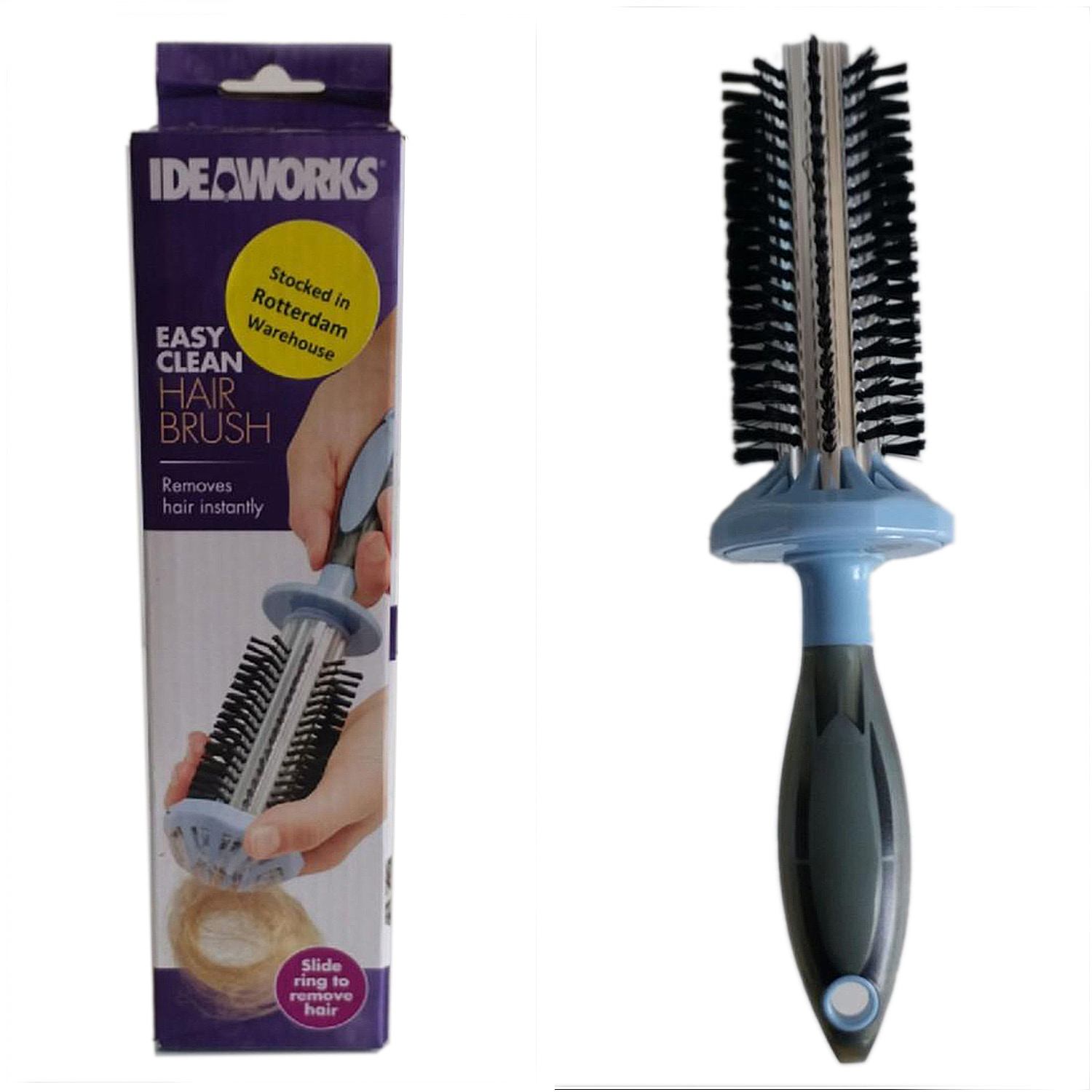 IDEAWORKS - Easy Clean Hair Brush