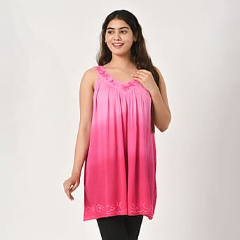 https://tjcuk.sirv.com/Products/77/7/7771307/Tamsy-Tie-Dye-Tunic-Size-76x1-cm-Pink-Purple_7771307_2.jpg?w=342&h=342