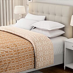 Two-Layer Printed Reversible Cotton Throw Blanket