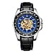 Hand Assembled Globenfeld Limited Edition Cage Blue Watch