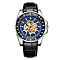 Hand Assembled Globenfeld Limited Edition Cage Blue Watch