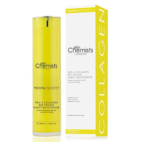 SkinChemists Pro-5 Collagen Bee Venom Night Moisturiser 50ml