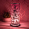 Lesser and Pavey Desire Leaf Aroma Lamp - Silver & Pink