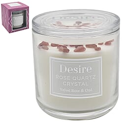 Desire Fresh Linen Candle (380 Gms) - White
