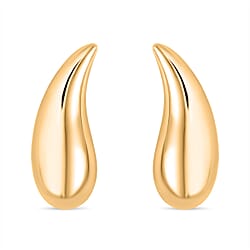 Lucy Q Drip Collection - Rhodium Overlay Sterling Silver Stud Drop Earrings