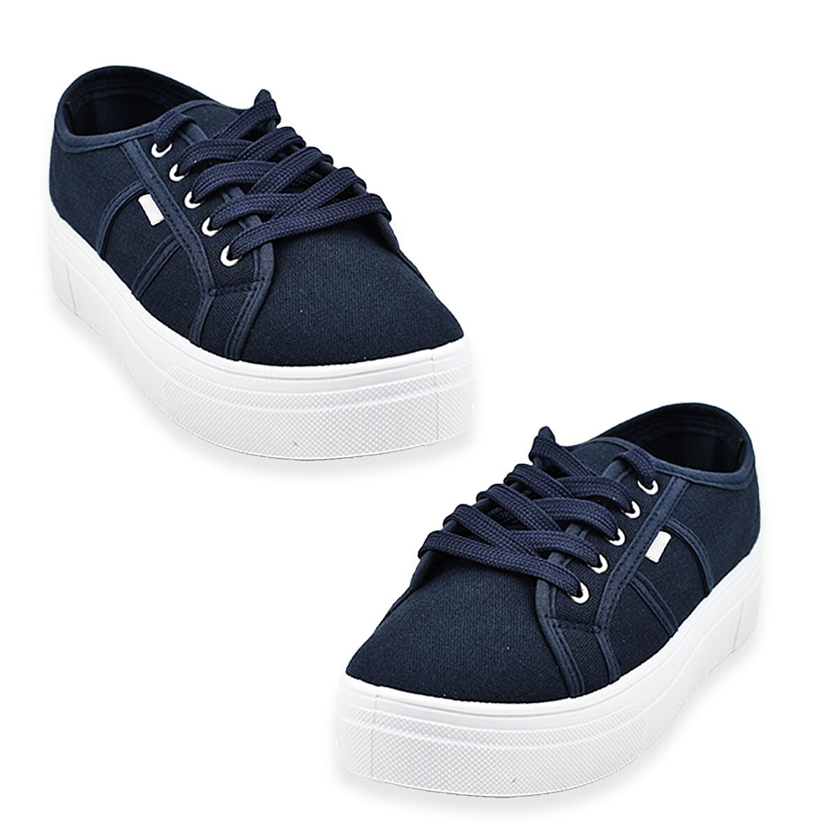 Urban Jacks Montclair Canvas Pump - Navy