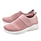  TEQUILA Womens Stretch Slip On Casual Trainer - Blush