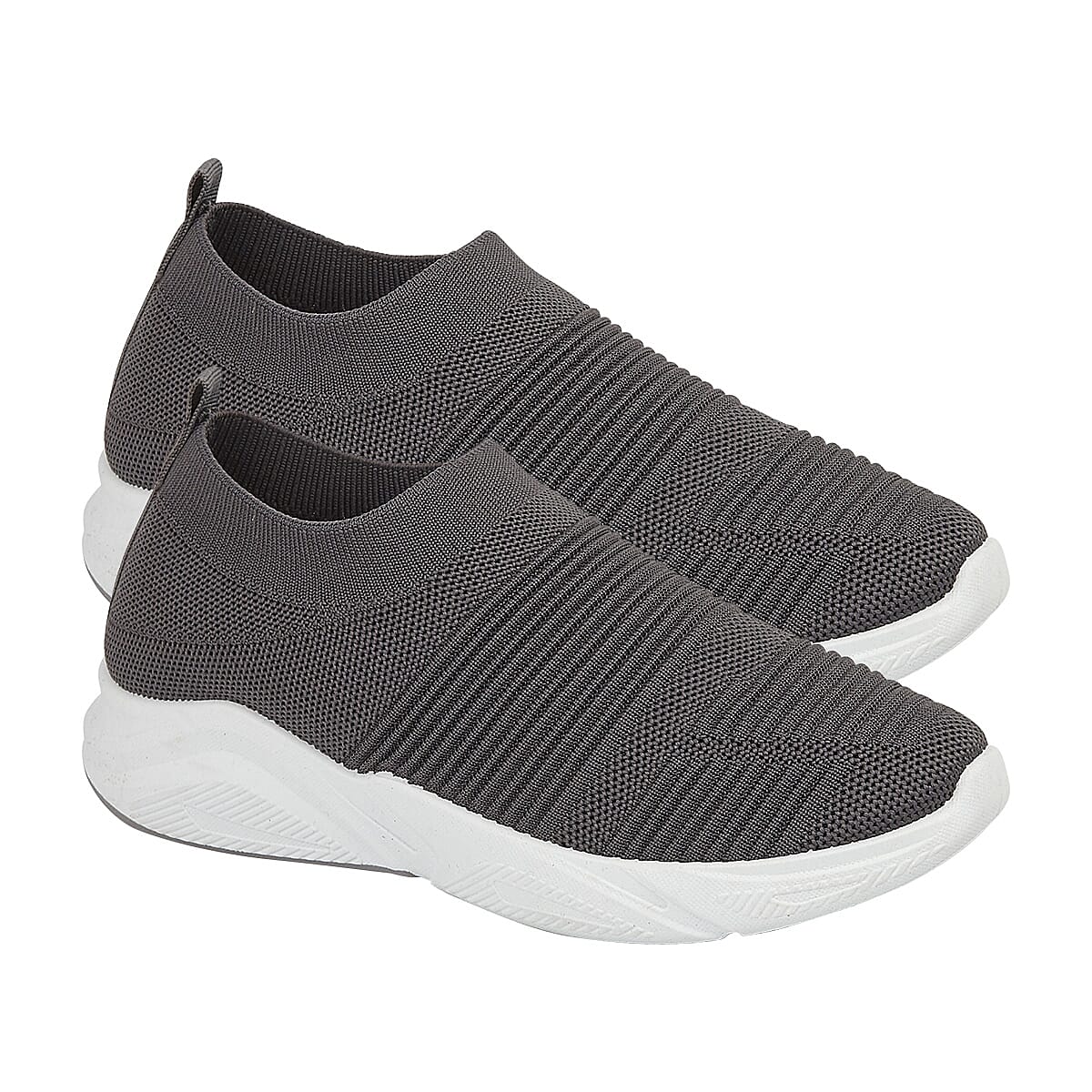  TEQUILA Womens Stretch Slip On Casual Trainer - Blush