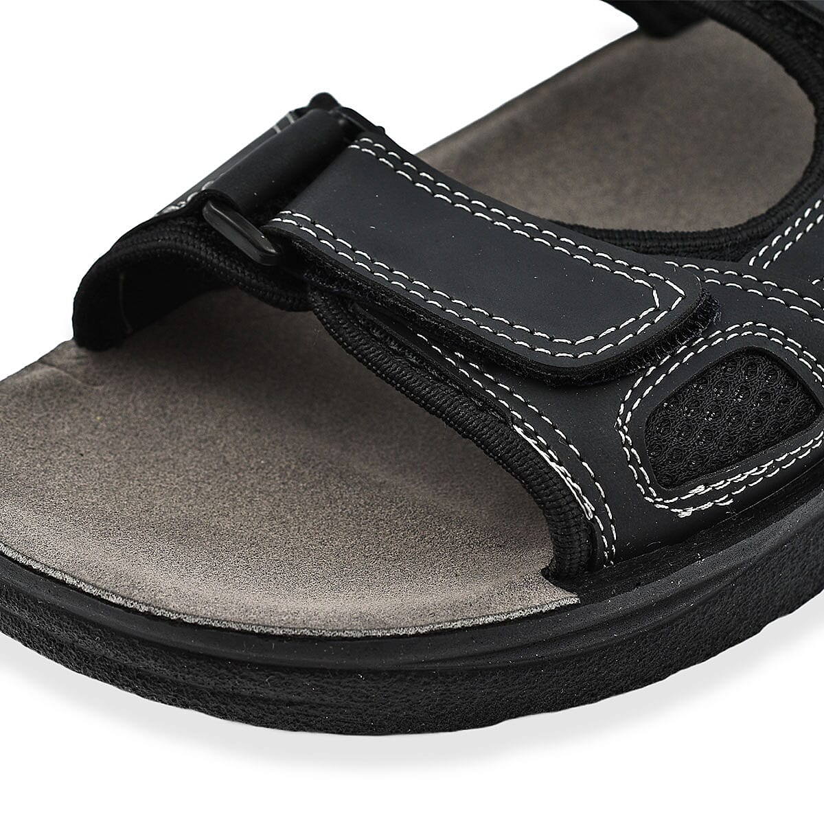 COSTELLO Mens Gladiator Sandal - Black