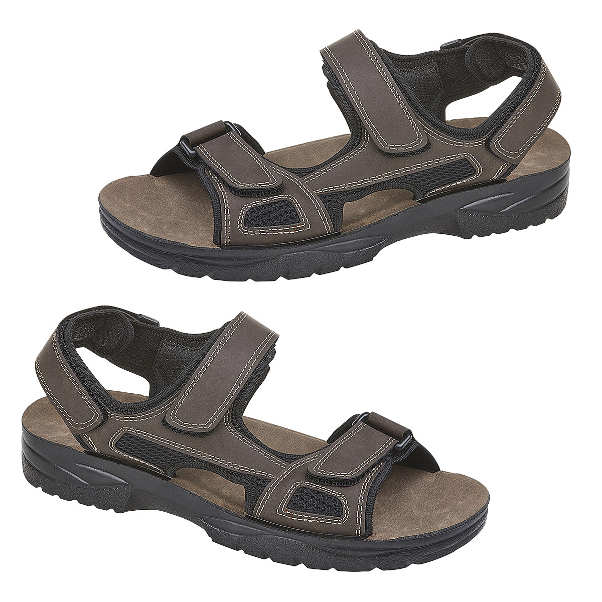 COSTELLO-Mens-Gladiator-Sandal-Size-7-Brown