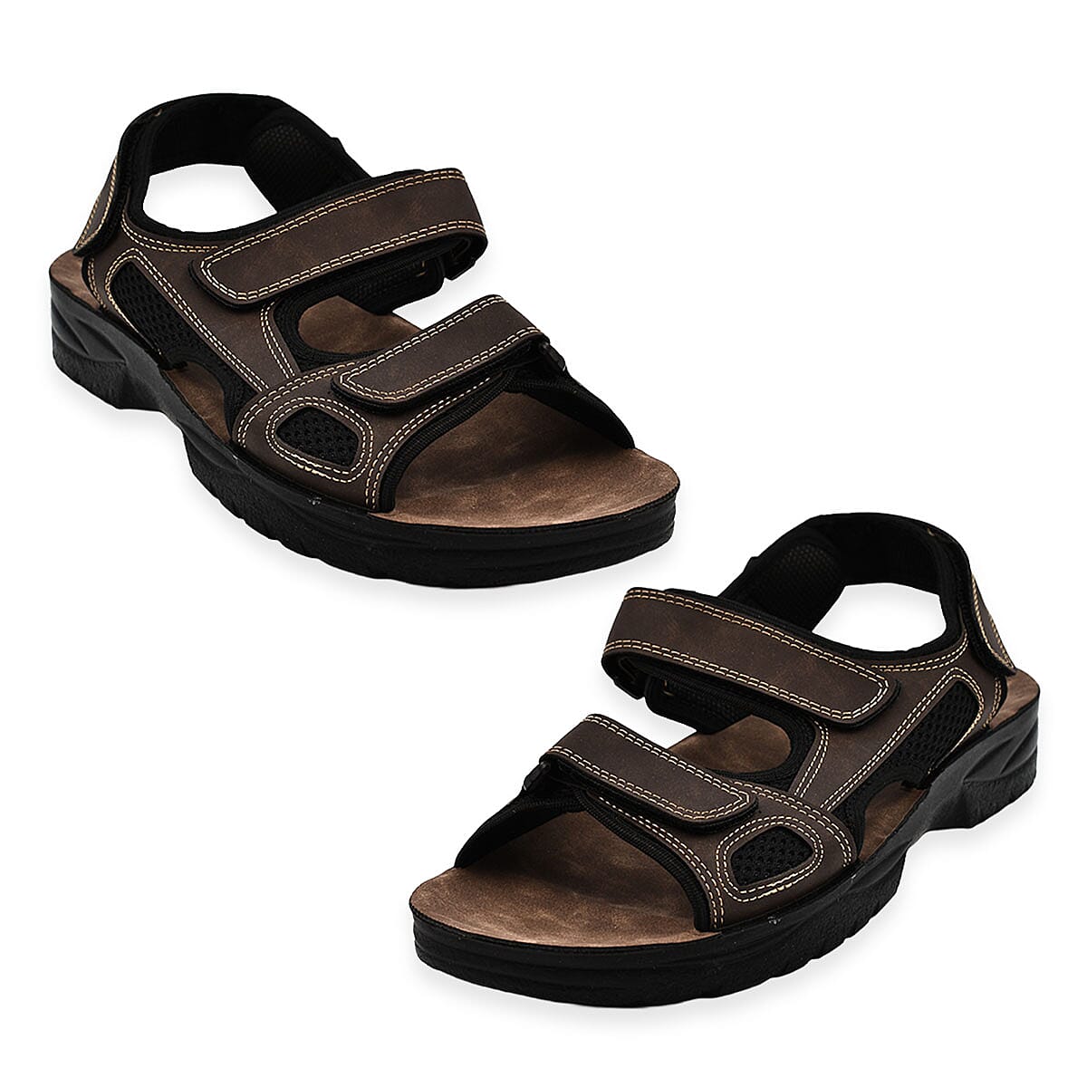 COSTELLO Mens Gladiator Sandal - Black