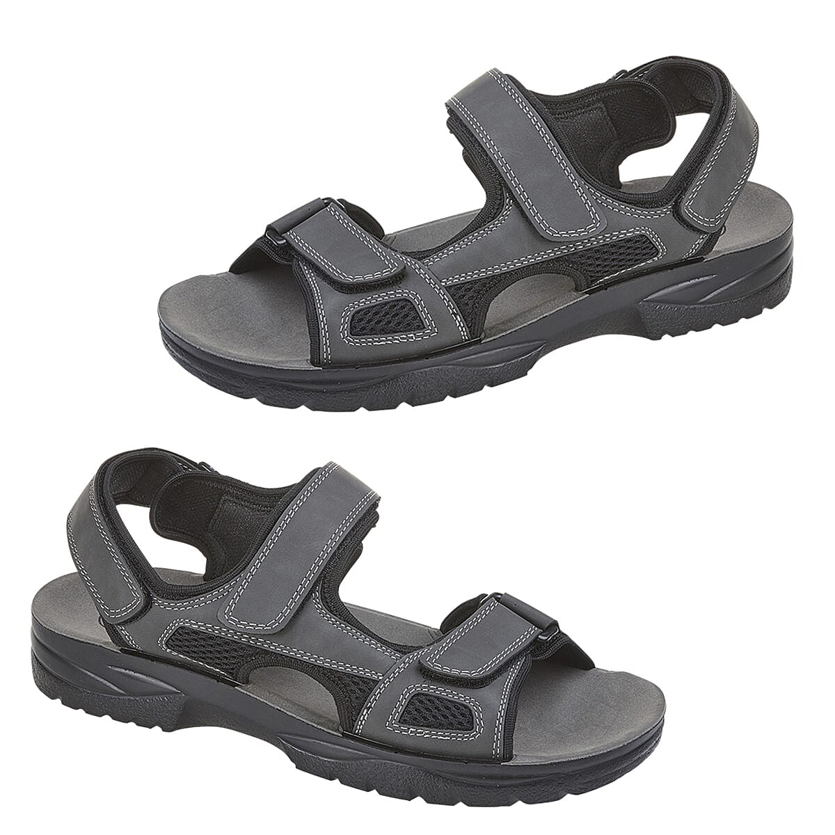 COSTELLO Mens Gladiator Sandal - Black