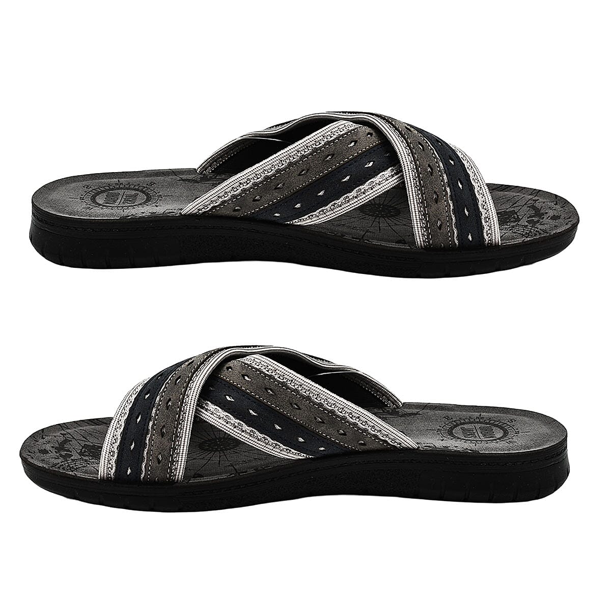 FAVERSHAM Mule Sliders - Black