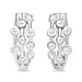 Luxuriant Diamond - Lab Grown Diamond Bubble Dangle Earrings in Vermeil Yellow Gold Plated Sterling Silver 0.93 Ct.