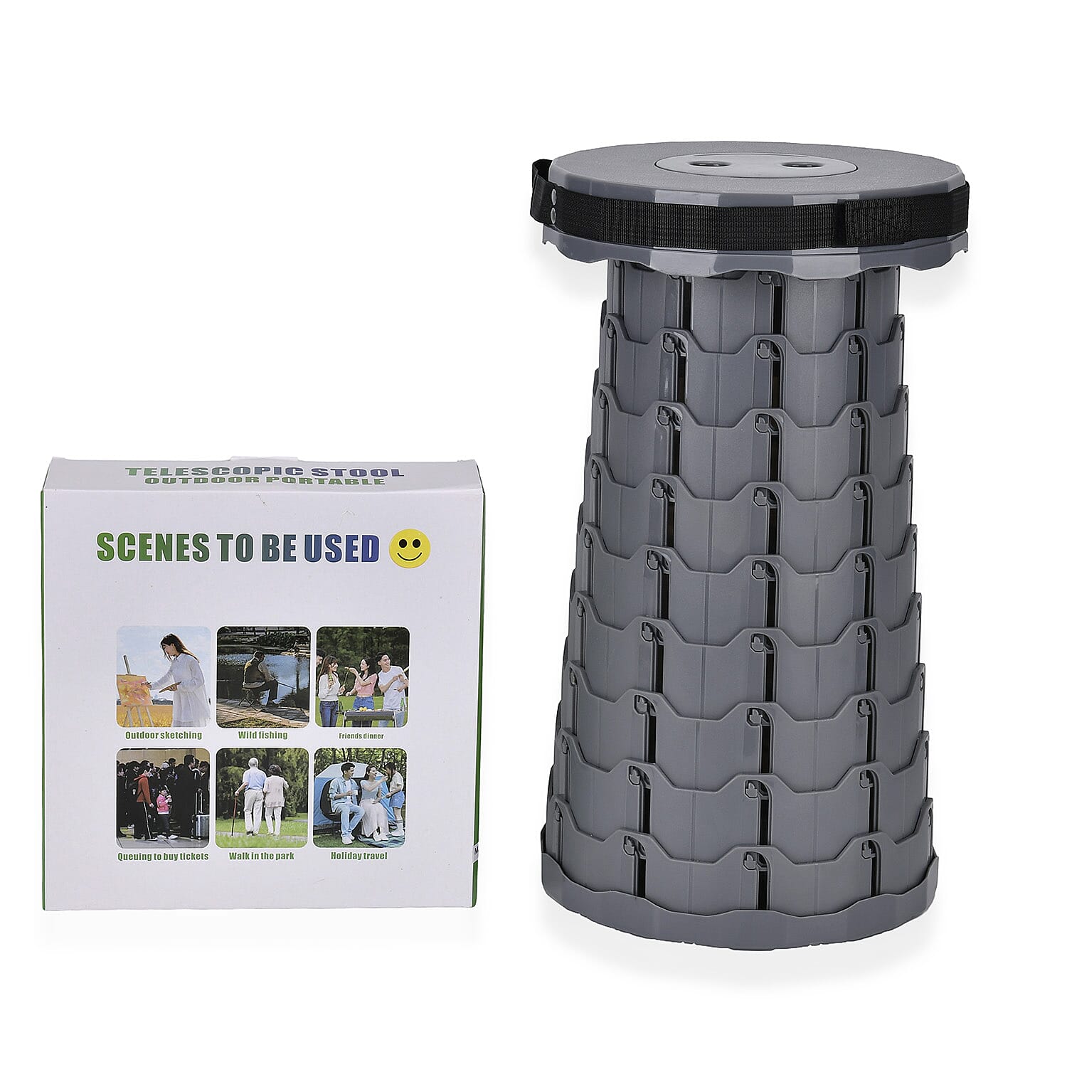 Collapsible Folding Stool