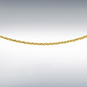 9K Yellow Gold SPIGA Necklace (Size - 20)
