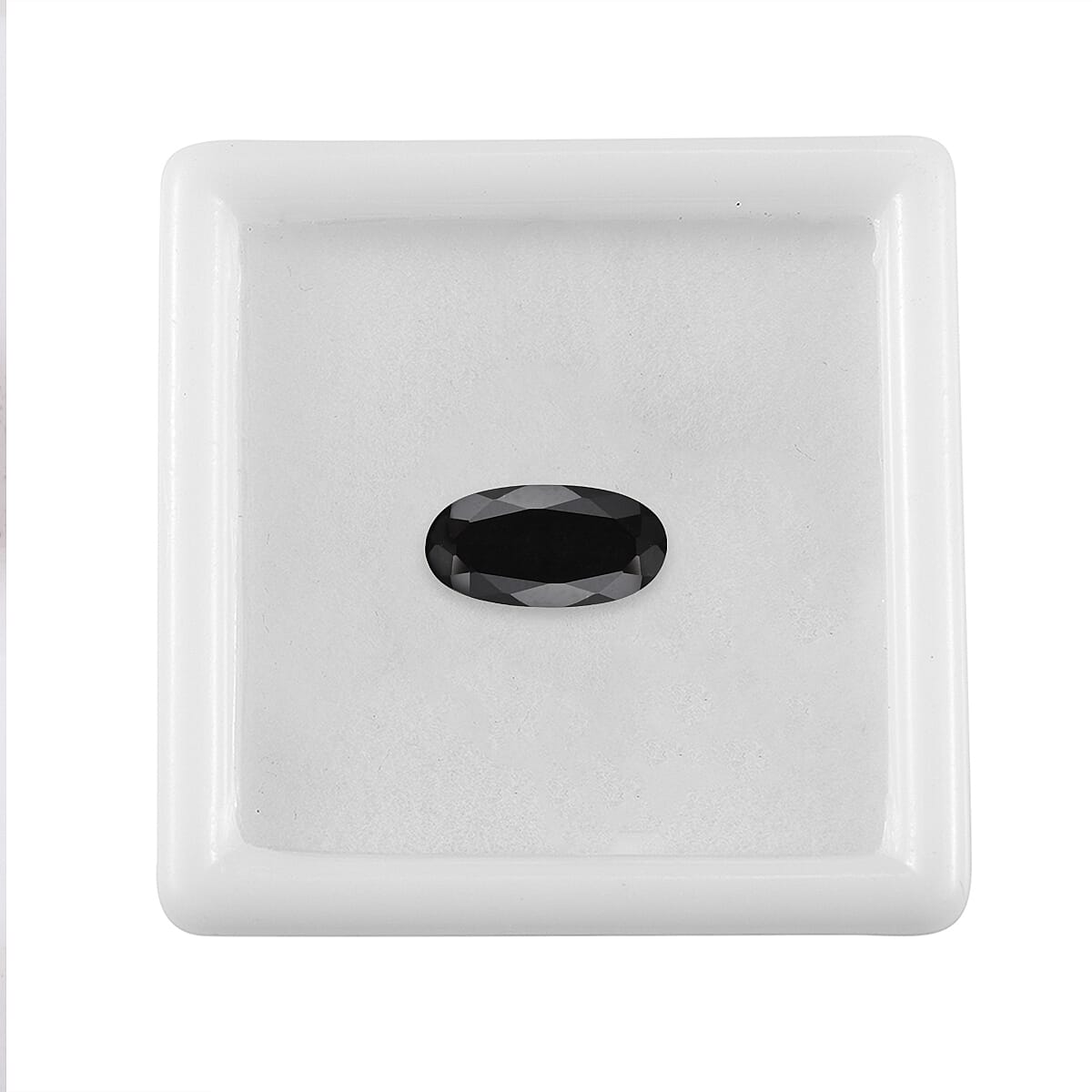 Black Tourmaline Oval 12x6 mm