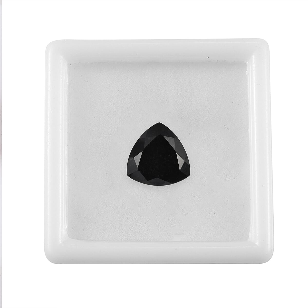 Black Tourmaline Trillion 12 mm