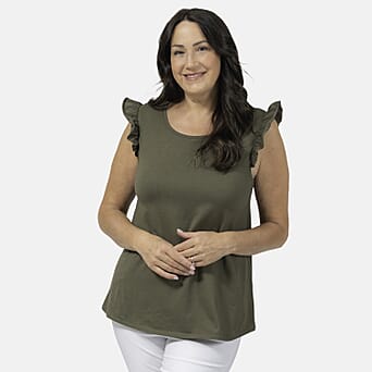 https://tjcuk.sirv.com/Products/77/7/7773022/Maison-Frill-Sleeve-Vest-95-Cotton-5-Elastane-Khaki-Size-M_7773022.jpg?w=342&h=342