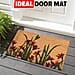 Coir Rug and Door Mat - Red
