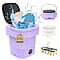 35 W Energy Efficient Foldable Mini Washing Machine with 11L Capacity