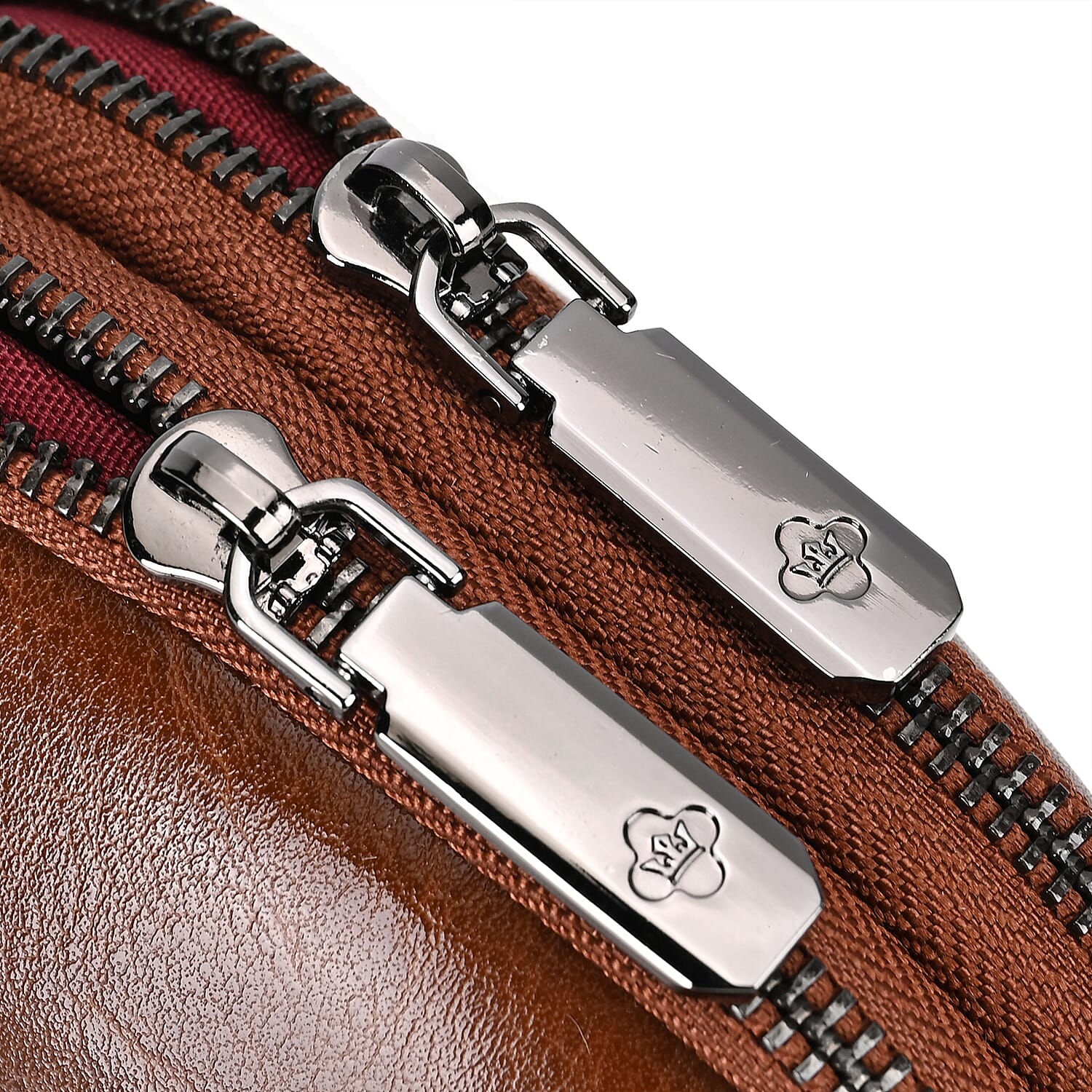 Leather Solid Crossbody Bag (Size 14x8x19 cm) - Brown & Black