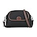 Genuine Leather Sling Crossbody Bag With Adjustable Shoulder Strap - White