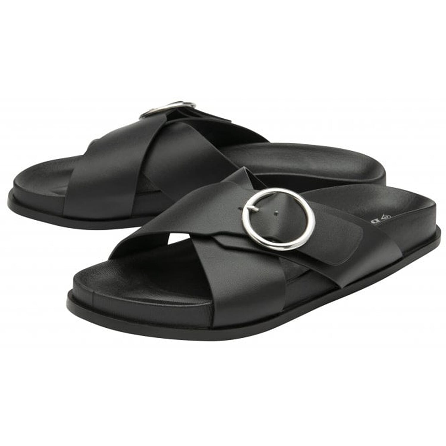 Dunlop Tegan Mule Sandal (Size 3) - Black