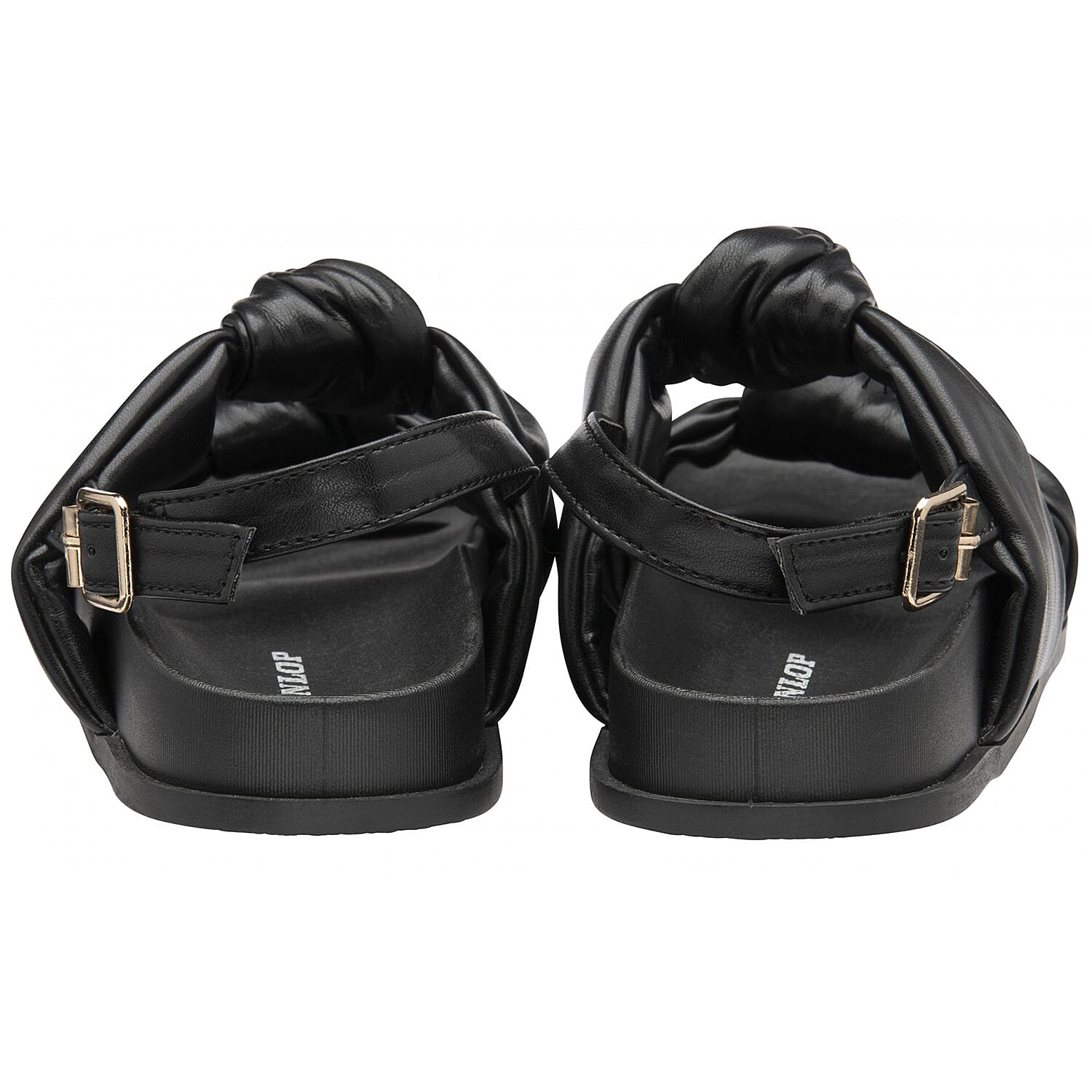 Dunlop Billie Open Toe Sandal (Size 3) - Black