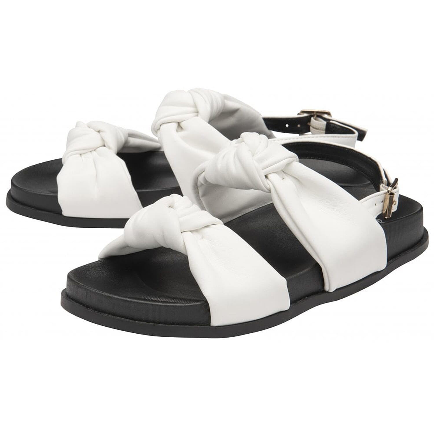 Dunlop Billie Open Toe Sandal - Black