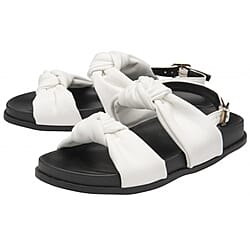 Dunlop Billie Open Toe Sandal - Black