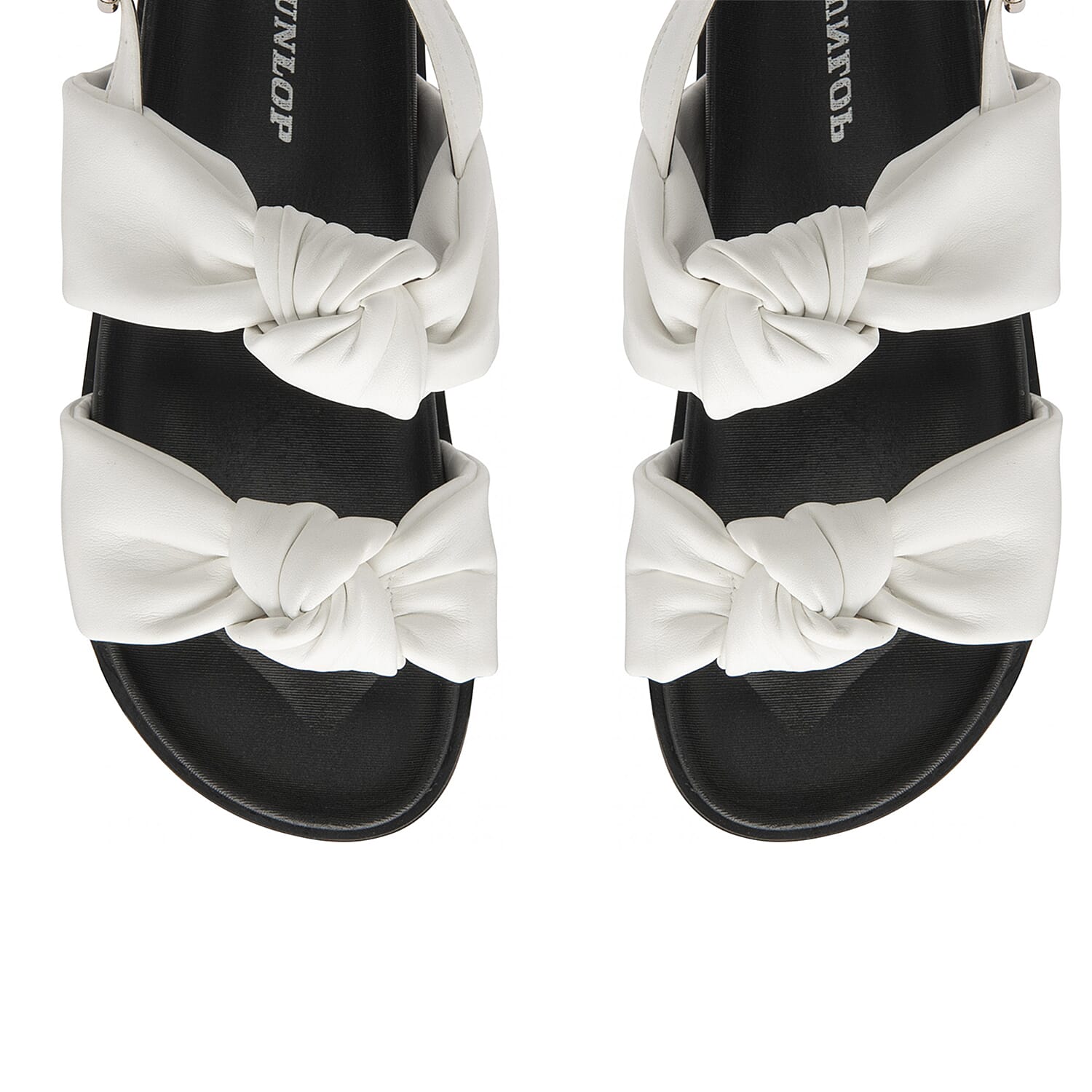 Dunlop Billie Open Toe Sandal - Black