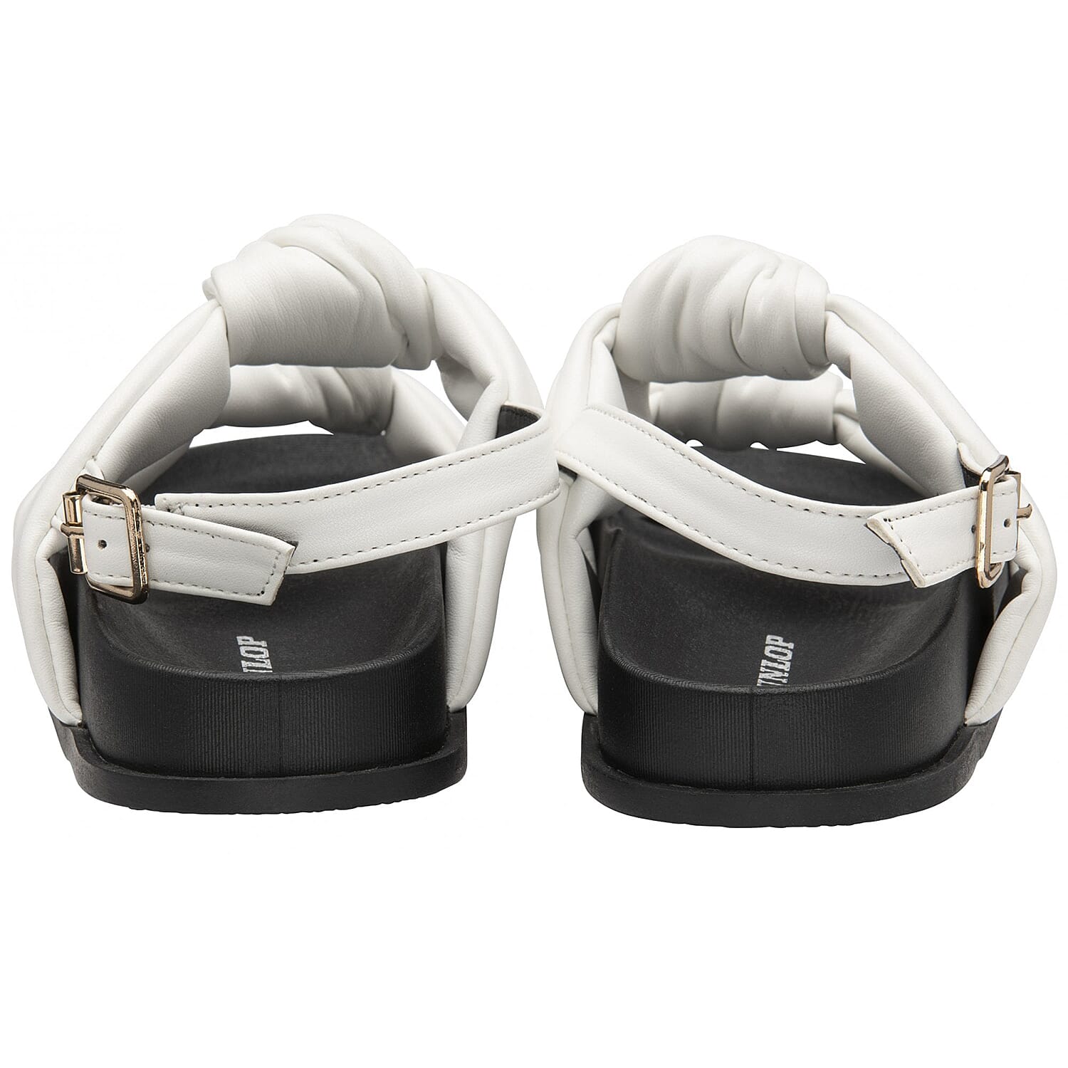 Dunlop Billie Open Toe Sandal - Black