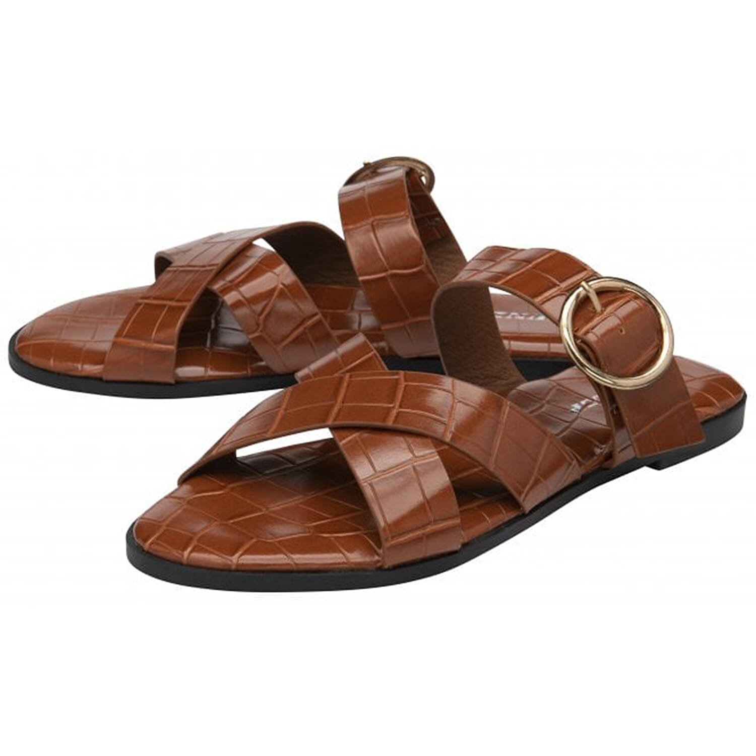 Dunlop Black Jade Open Toe Sandal