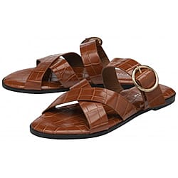 Dunlop Black Jade Open Toe Sandal