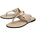  Dunlop Kendall Flat Toe-Post Sandal - Black