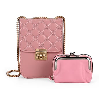 https://tjcuk.sirv.com/Products/77/7/7775148/PU-Solid-Crossbody-Bag-Size-13x6x18-cm-Dark-Pink-Black_7775148.jpg?w=342&h=342