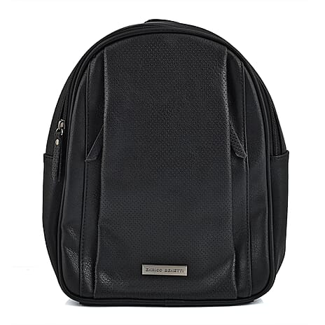 Designer Closeout - Enrico Benetti Backpack - Black