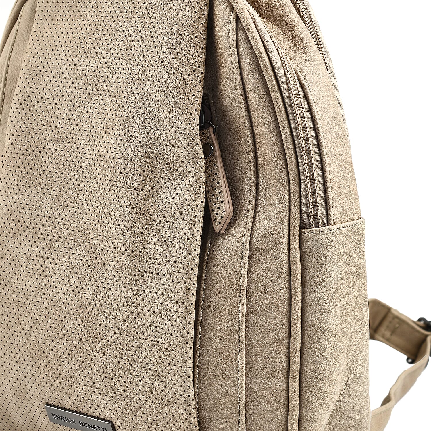 Designer Closeout - Enrico Benetti Backpack - Taupe