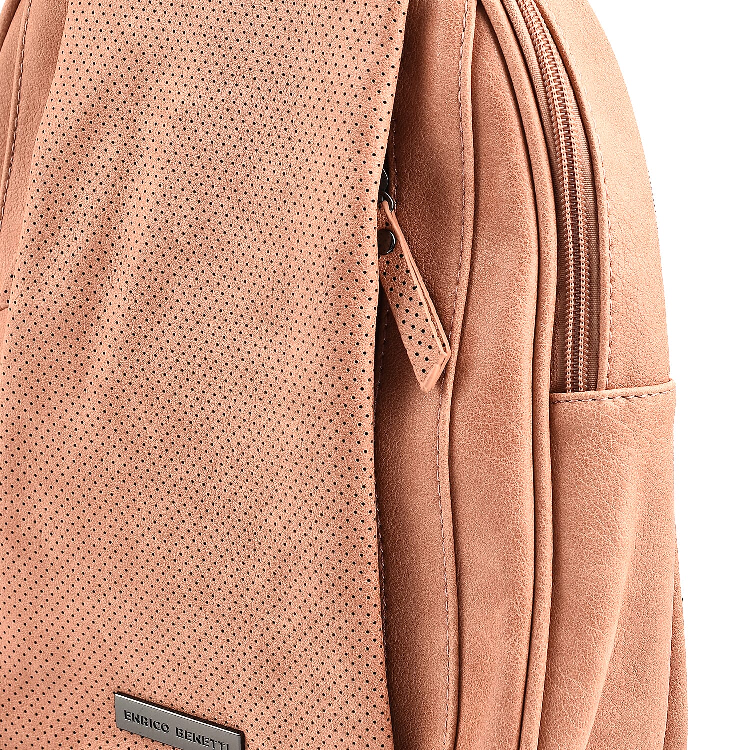 Designer Closeout - Enrico Benetti Backpack - Misty Rose