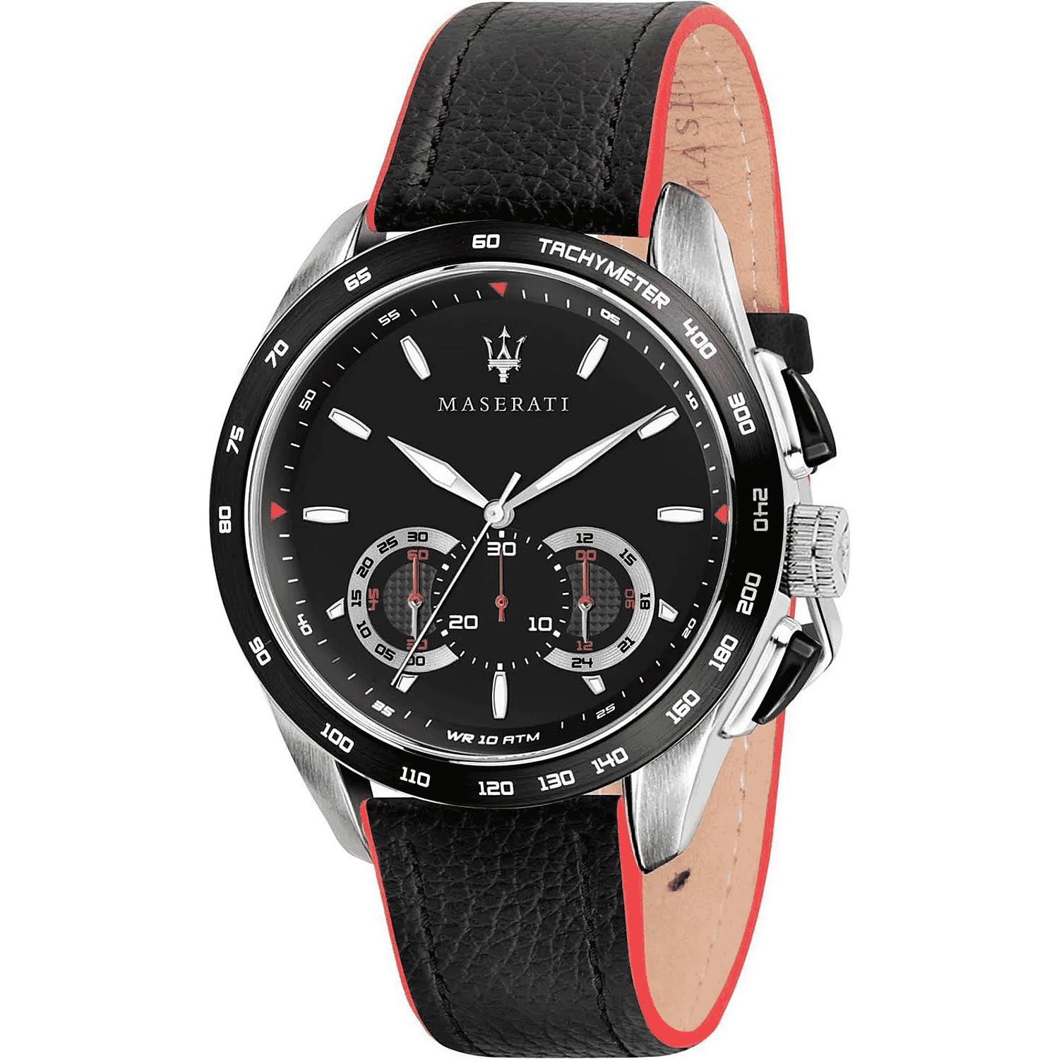 Maserati-Automatic-Mens-Watch-in-Leather