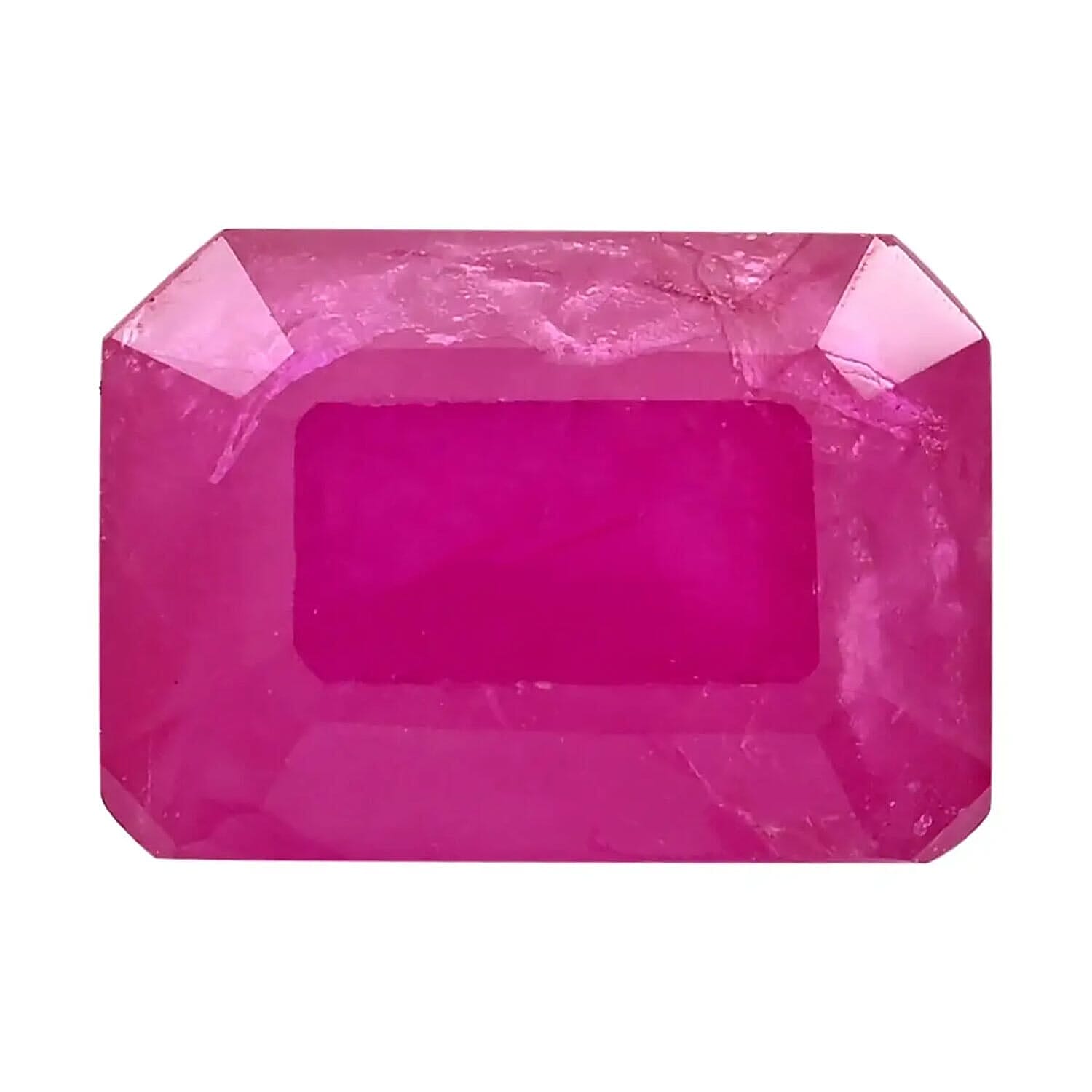 Ruby Octagon 8x6 mm
