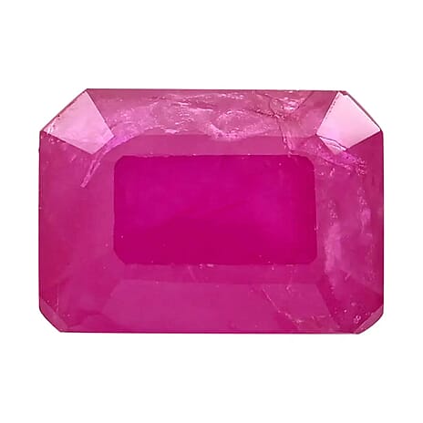 Ruby Octagon 8x6 mm