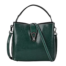Genuine Leather Crossbody Bag
