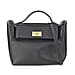 Genuine Leather Crossbody Bag with Handle Drop