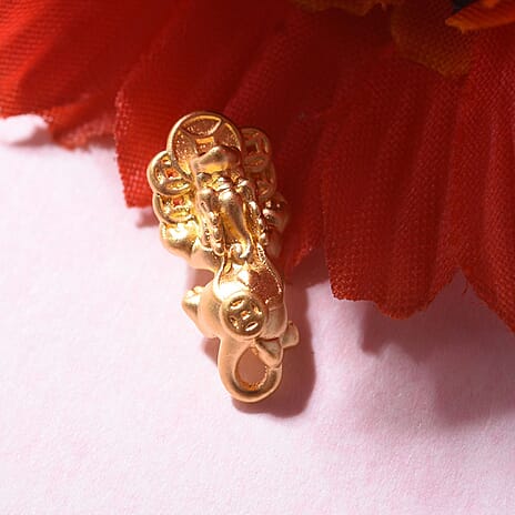 24K Yellow Gold Pixiu Pendant