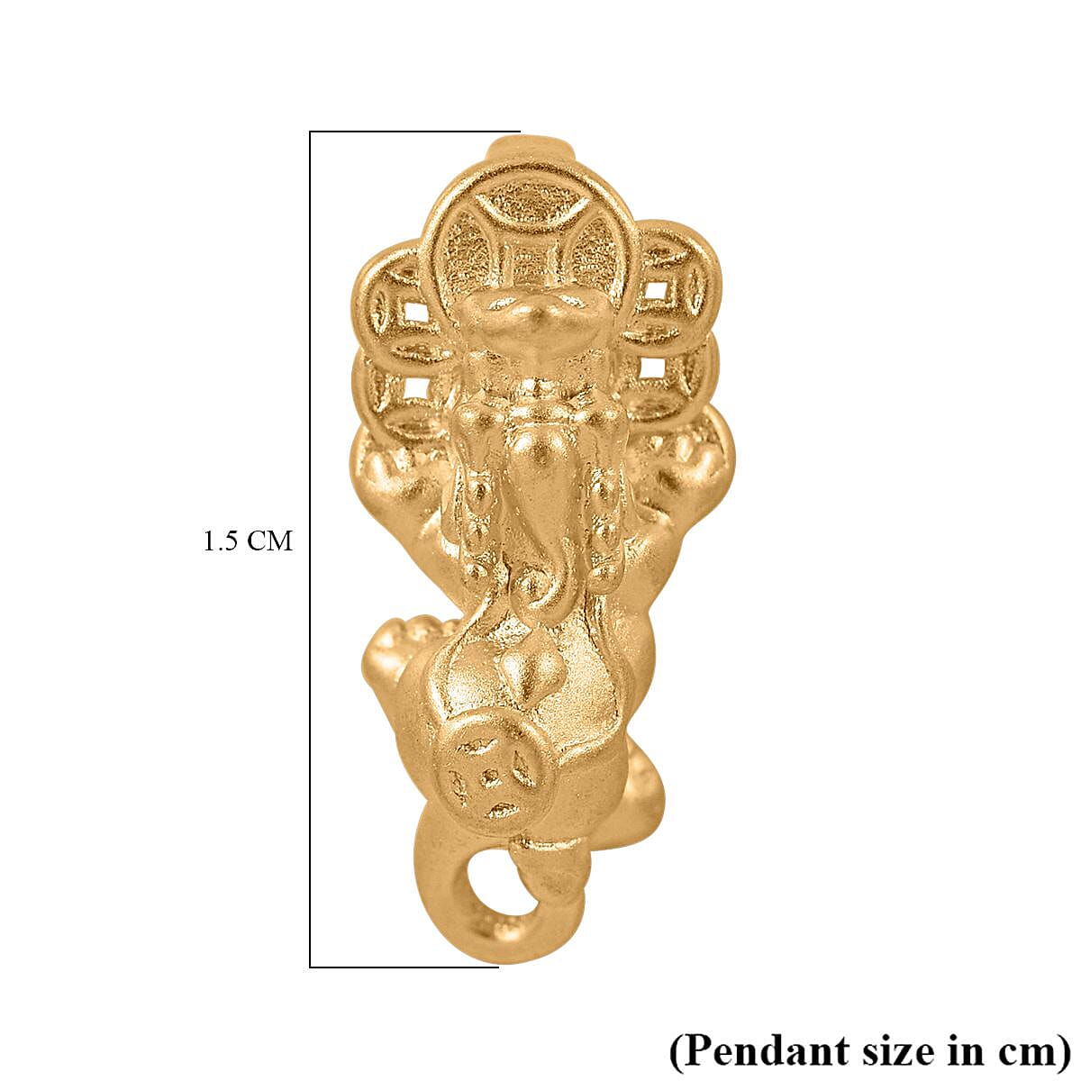 24K Yellow Gold Pixiu Pendant 24K Yellow Gold Pixiu Pendant