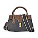 Genuine Leather Patchwork Crossbody Bag
