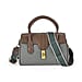 Genuine Leather Patchwork Crossbody Bag
