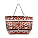 Tote Bag with Tribal Pattern